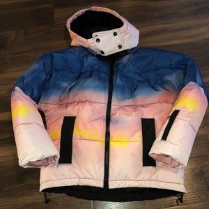 Topshop Sno  printed Ski Jacket 6US Nwot